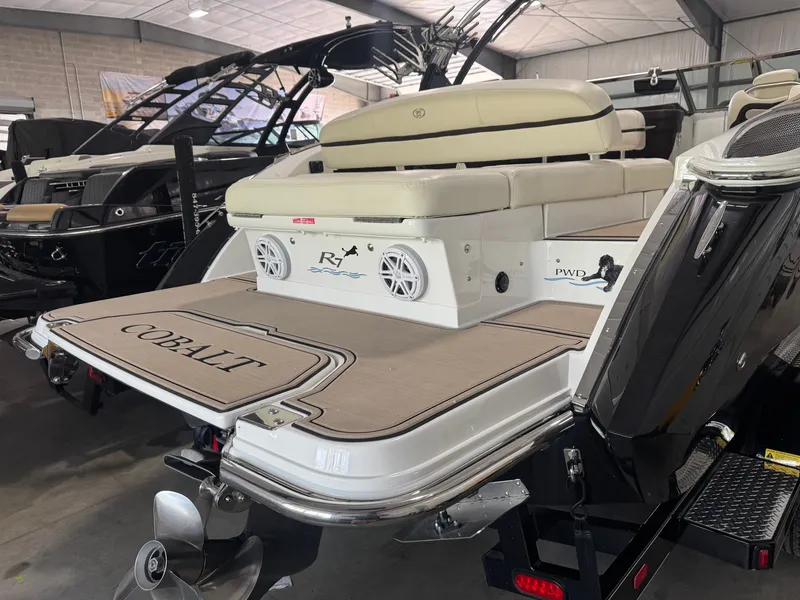 Slide: The Image of 2016 Cobalt R7 boat interior with lounging area. - 10