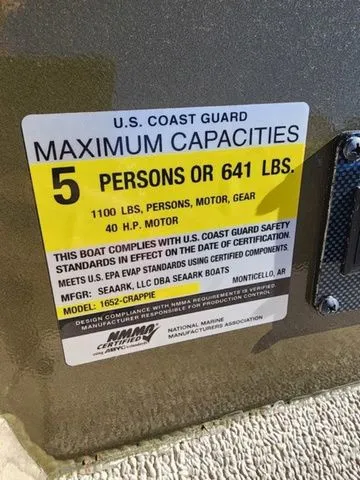 Slide: The Image of SeaArk 1652 Crappie 2026 - 7