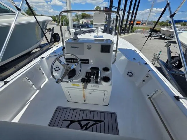 Slide: The Image of Interior view of the 2024 Tidewater 1910 Bay Max boat. - 13