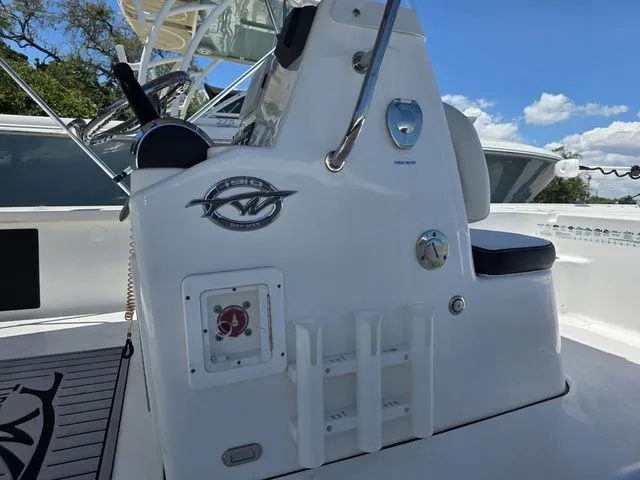 Slide: The Image of 2024 Tidewater 1910 Bay Max boat cockpit detail view. - 18