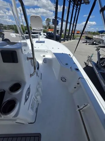 Slide: The Image of 2024 Tidewater 1910 Bay Max boat interior on a sunny day. - 19