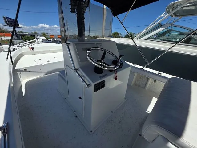 Slide: The Image of Interior view of 2023 C-Hawk 25 Center Console boat. - 18