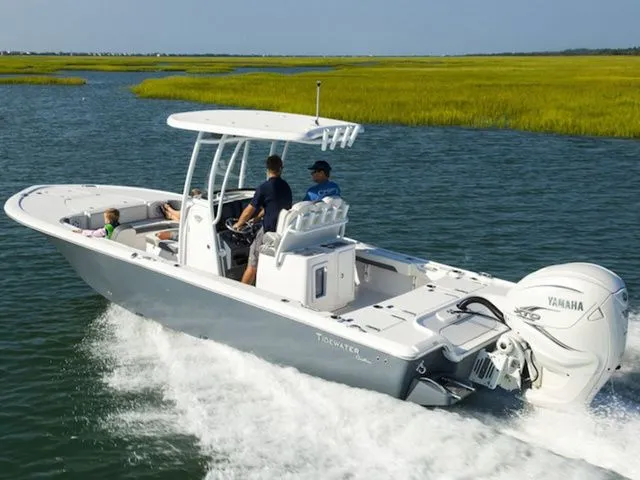 The Image of 2026 Tidewater 2700 Carolina Bay boat on calm waters. - 1