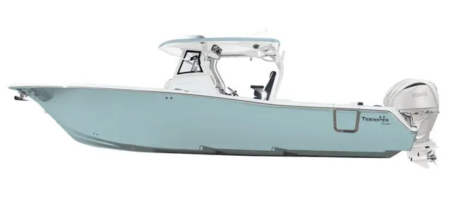 The Image of 2026 Tidewater 330 CC Adventure boat, side view. - 1