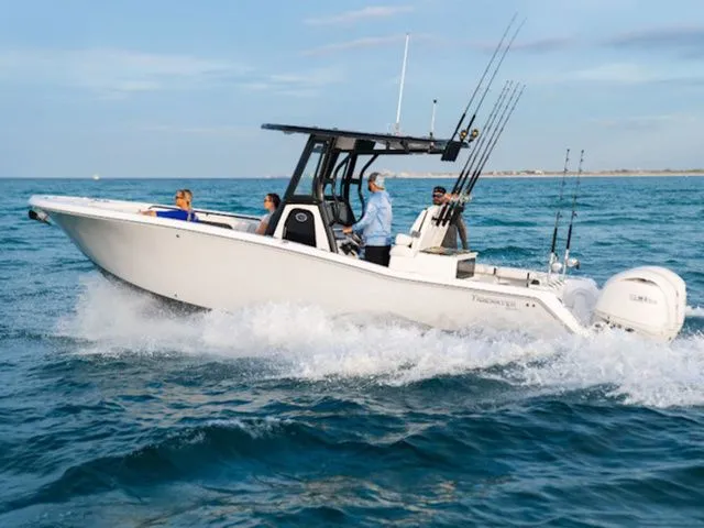 The Image of 2026 Tidewater 272 CC Adventure boat on the sea. - 1