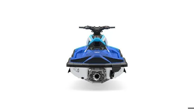 Slide: The Image of Rear view of 2026 Yamaha WaveRunner JetBlaster in blue. - 4