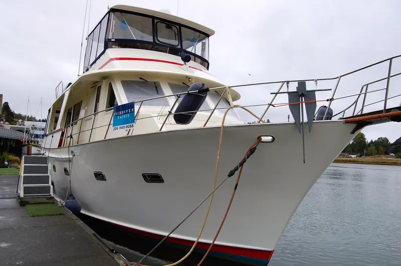 The Image of 1982 Kong & Halvorsen Island Gypsy yacht docked. - 0