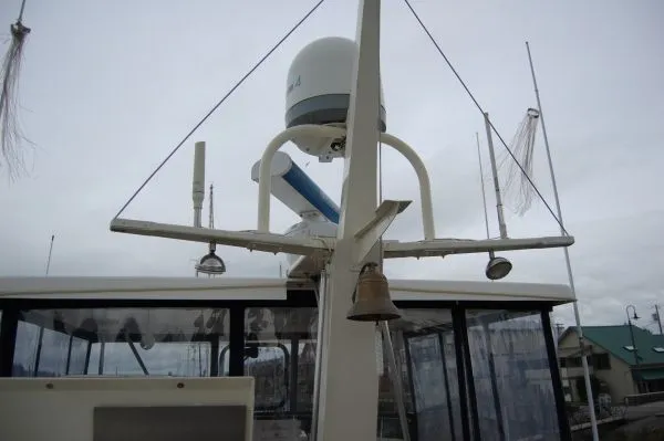Slide: The Image of 1982 Kong & Halvorsen Island Gypsy boat with navigation equipment. - 14