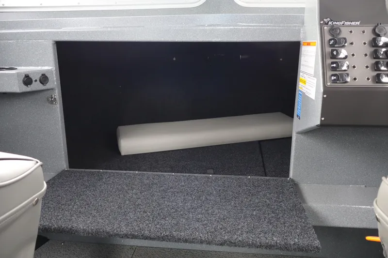 Slide: The Image of Interior cabin view of 2026 KingFisher 2825 Coastal Express boat. - 16