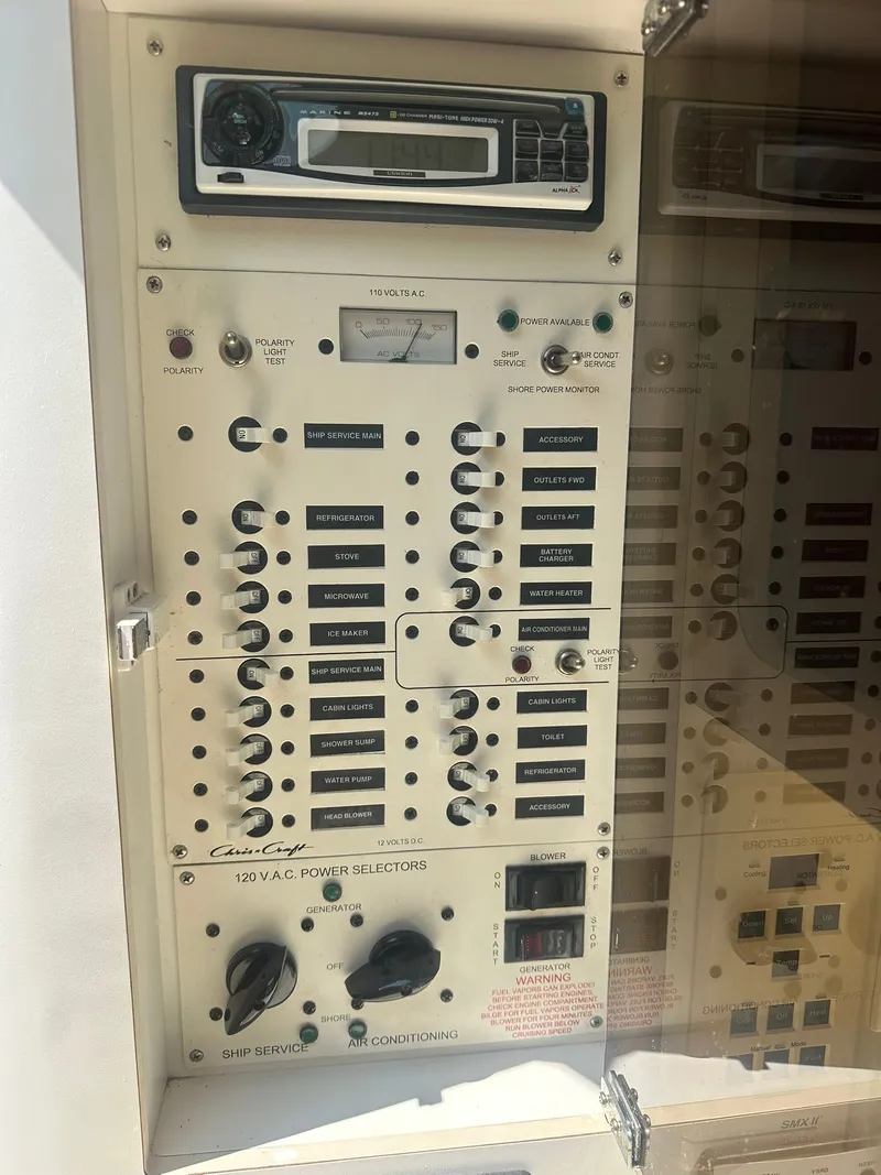 Slide: The Image of Chris-Craft 328 Express Cruiser 2000 - 19