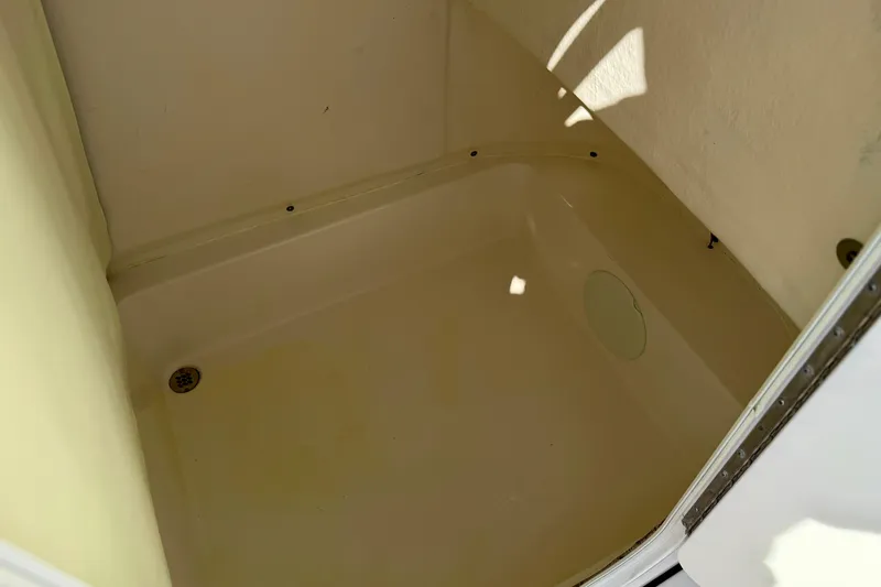 Slide: The Image of 2018 Sea Pro 219 Center Console boat storage compartment interior. - 35