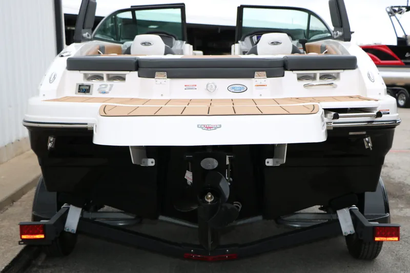 Slide: The Image of Rear view of 2026 Chaparral 21 SSi on a trailer. - 8