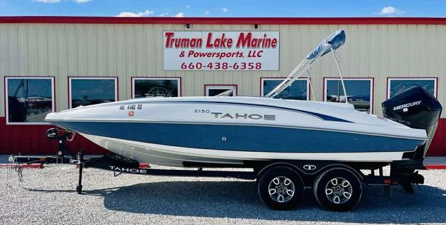 Slide: The Image of Tahoe 2150 Deck Boat powered by a Mercury 225HP 2023 - 11