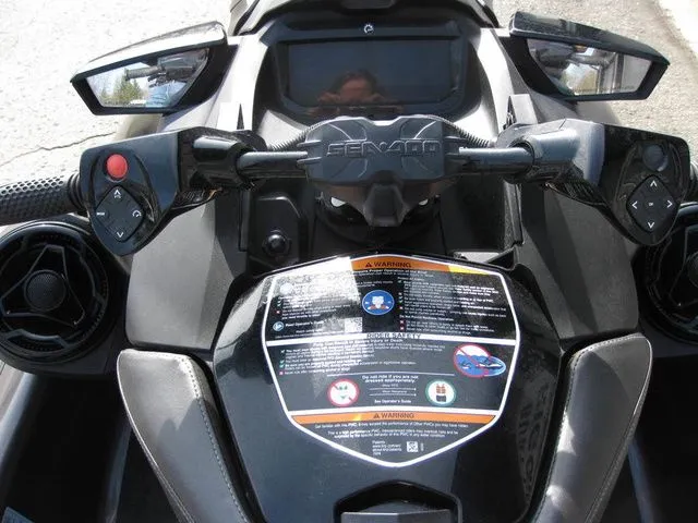 Slide: The Image of Sea-Doo RXP®-X® 300 Tech Package iBR Triple Black 2023 - 10