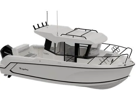 The Image of 2026 Bayliner Trophy T23 Pilothouse boat with sleek design and modern features. - 0