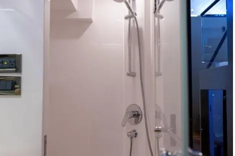 Slide: The Image of Modern shower area in 2022 Horizon PC65 yacht bathroom. - 101