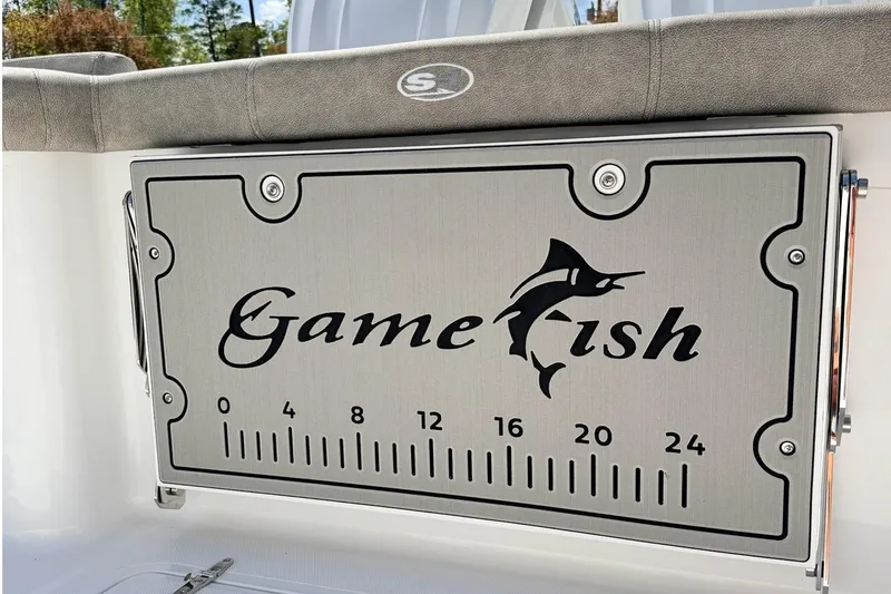 Slide: The Image of 2026 Sea Hunt Gamefish 30 Forward Seating boat with custom fish ruler panel. - 4