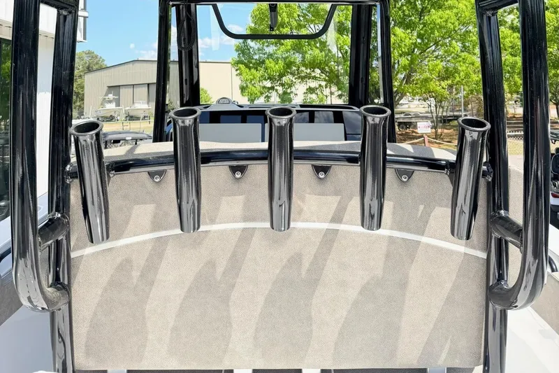 Slide: The Image of Rod holders on Sea Hunt Gamefish 30, model year 2026. - 8