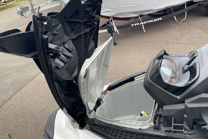 Slide: The Image of 2014 Sea-Doo Wake Pro 215 with open front storage compartment. - 6