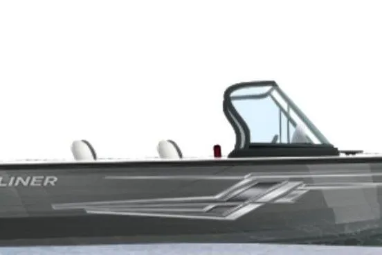 Slide: The Image of 2026 Crestliner 2050 Authority boat with sleek design and modern windshield. - 9
