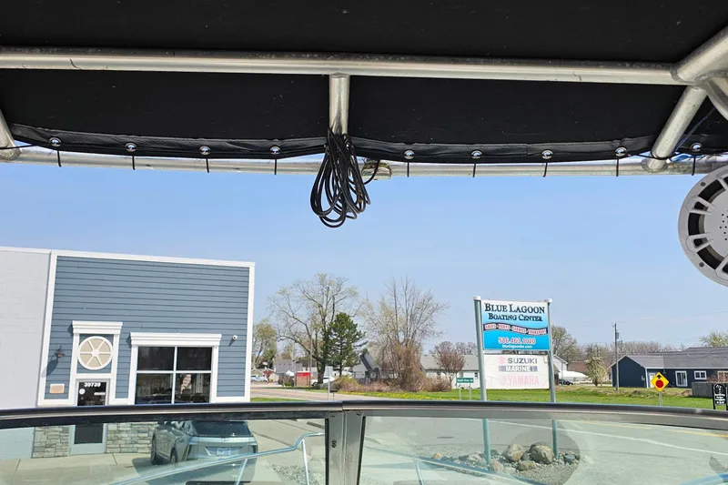 Slide: The Image of View from a 2003 Caravelle 230 Walk Around Stern Drive at Blue Lagoon Boating Center. - 18