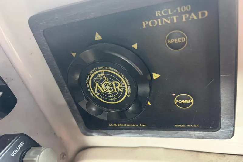 Slide: The Image of Control panel of ACR Electronics RCL-100 Point Pad on 1999 Formula 400 Super Sport. - 13