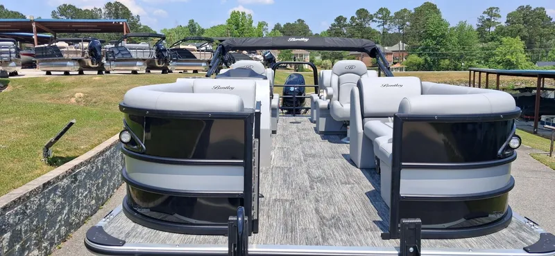 Slide: The Image of Bentley Pontoons Legacy 220 Quad 2026 - 2