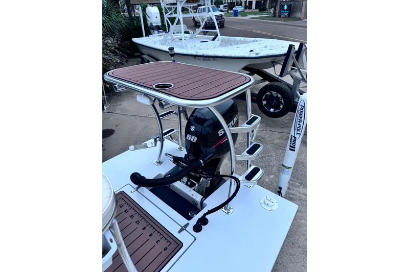 Slide: The Image of 2016 East Cape Fury boat with Suzuki 60 engine and Power-Pole Pro II anchor. - 30