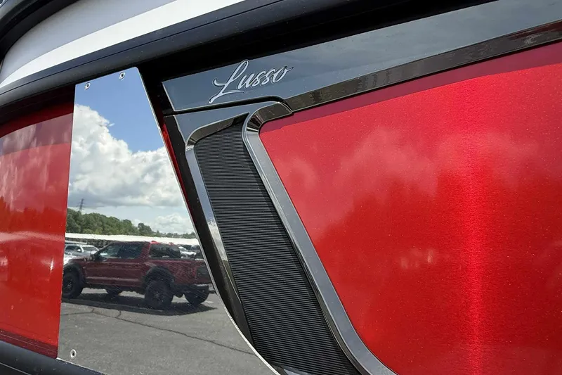 Slide: The Image of Close-up of 2026 Barletta LUSSO 25UCAT with red and black detailing. - 6