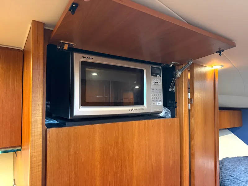 Slide: The Image of Microwave in Tiara Yachts 3600 Coronet, 2013 model. - 31