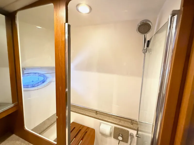 Slide: The Image of Interior view of shower on a 2013 Tiara Yachts 3600 Coronet. - 36