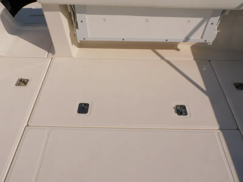 Slide: The Image of Electrical control panel of 2013 Tiara Yachts 3600 Coronet. - 41