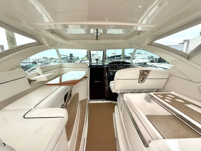 Slide: The Image of Interior of a 2013 Tiara Yachts 3600 Coronet with luxurious design. - 6