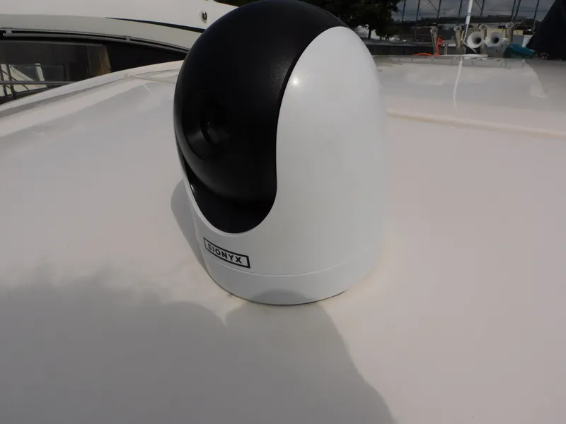 Slide: The Image of Interior of 2013 Tiara Yachts 3600 Coronet with helm station. - 9