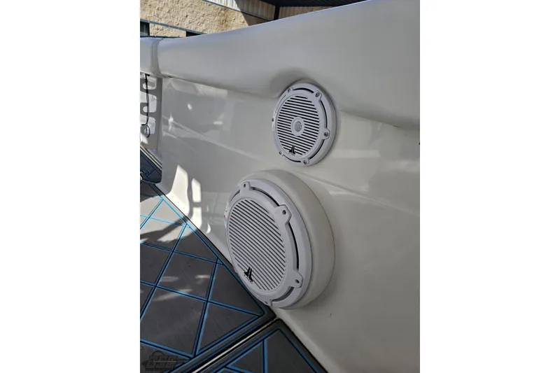 Slide: The Image of Speakers on a 2013 Sea Fox 286 Commander boat interior. - 99