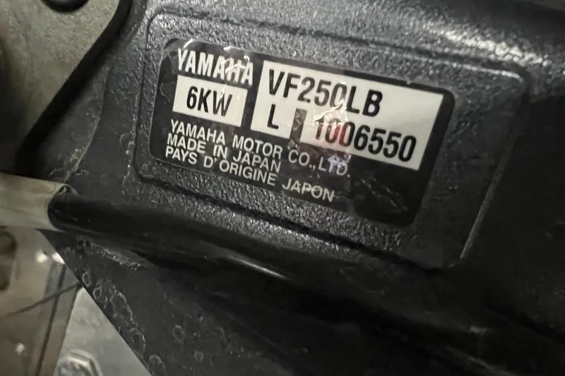 Slide: The Image of 2024 Skeeter FXR21 Apex boat showing battery compartment and engine connections. - 28