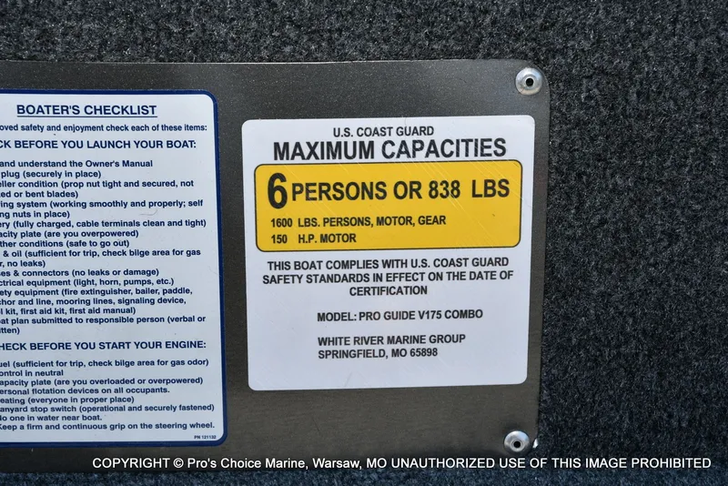 Slide: The Image of Tracker Pro Guide V-175 Combo 2026 - 65