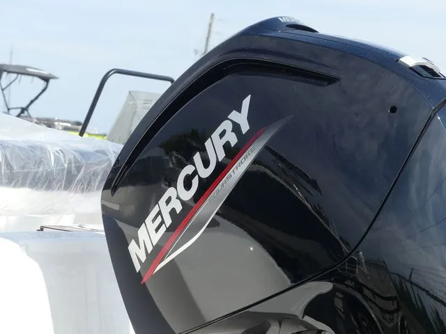 Slide: The Image of Mercury outboard motor on Bayliner Element E16, year 2026. - 8