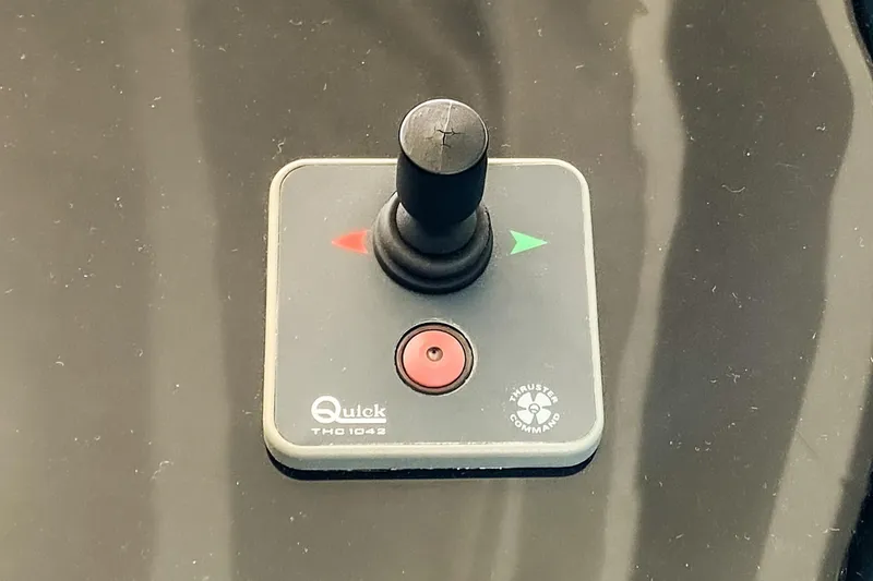 Slide: The Image of Joystick control panel on 2017 Beneteau Gran Turismo 46 yacht. - 30