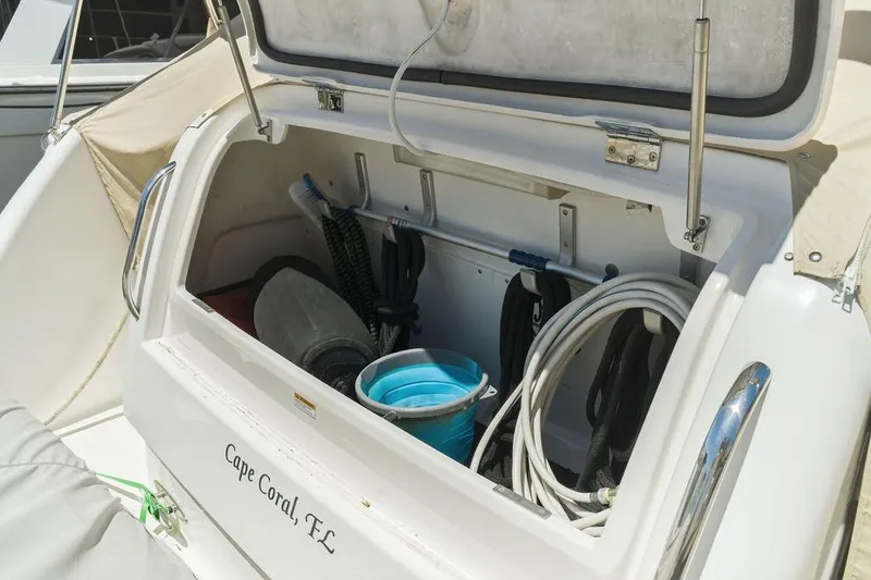 Slide: The Image of Storage compartment on a 2008 Tiara Yachts 3900 Sovran, Cape Coral, FL. - 36