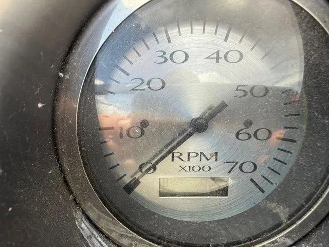 Slide: The Image of Close-up of a tachometer, Bennington 168 SLV 2021. - 5