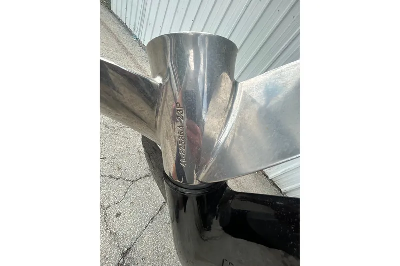 Slide: The Image of Dashboard of a 2008 Ranger Z22 Comanche boat with stereo system. - 21