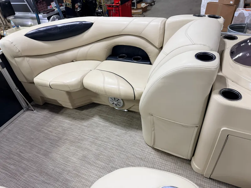 Slide: The Image of Sylvan MIrage 820 LZ Quad Lounge & 90HP Yamaha -$27,995 2019 - 12