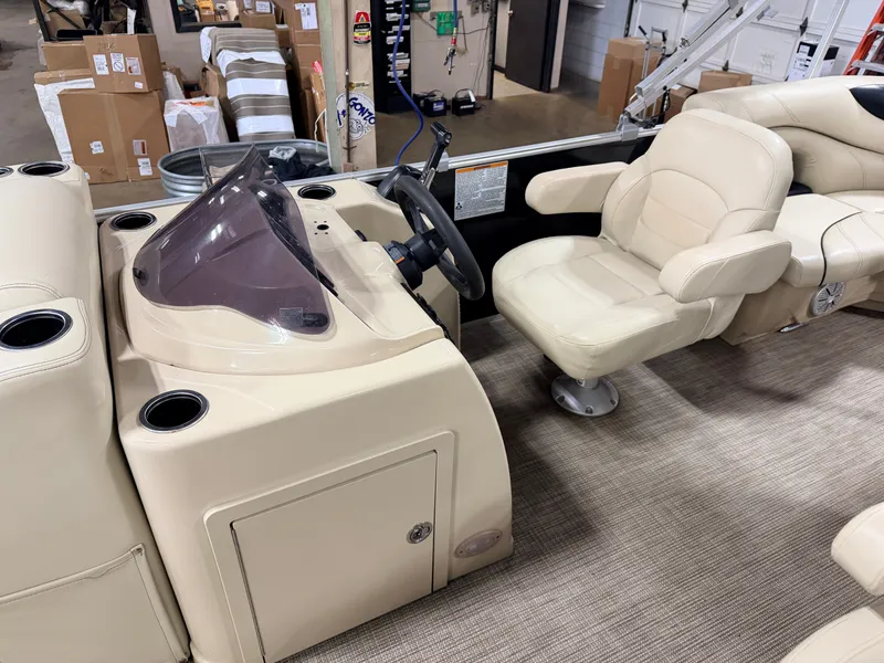 Slide: The Image of Sylvan MIrage 820 LZ Quad Lounge & 90HP Yamaha -$27,995 2019 - 19