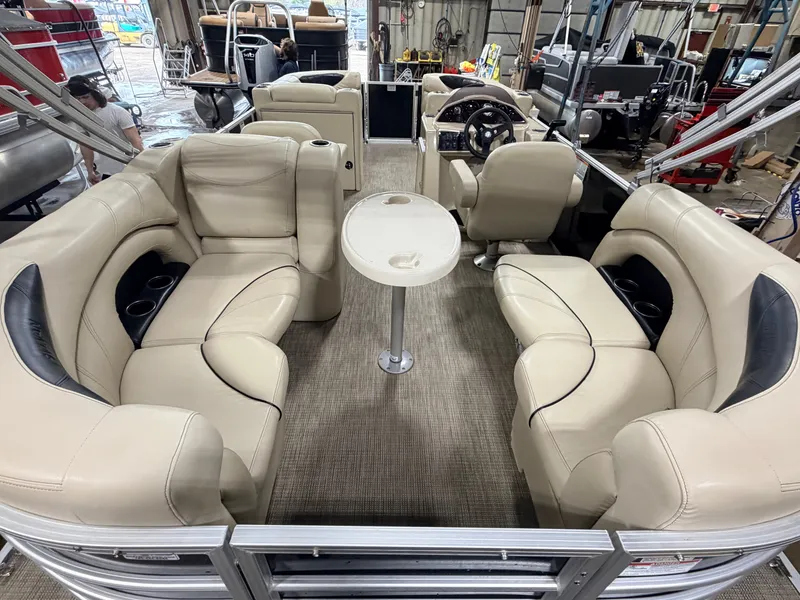 Slide: The Image of Sylvan MIrage 820 LZ Quad Lounge & 90HP Yamaha -$27,995 2019 - 8