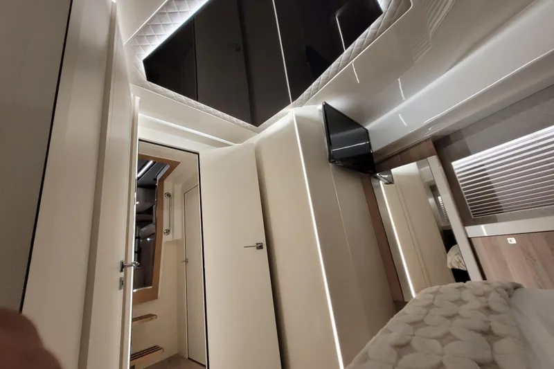 Slide: The Image of Luxurious interior of 2026 Cobra Yachts Seamaster 45, featuring modern design and sleek finishes. - 45