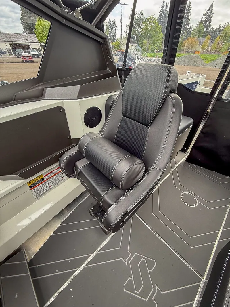 Slide: The Image of Interior of 2026 Stabicraft 2050 Treker featuring luxurious seating. - 14