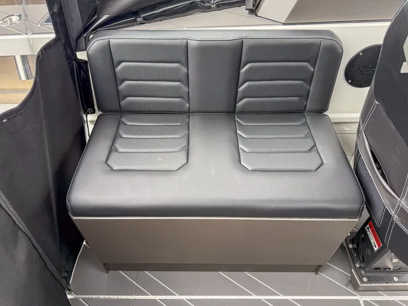 Slide: The Image of Interior of Stabicraft 2050 Treker 2026 with padded seating. - 17