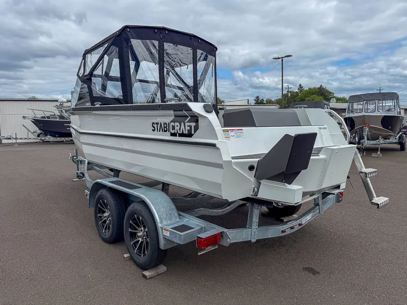 Slide: The Image of 2026 Stabicraft 2050 Treker boat on trailer, side view. - 5