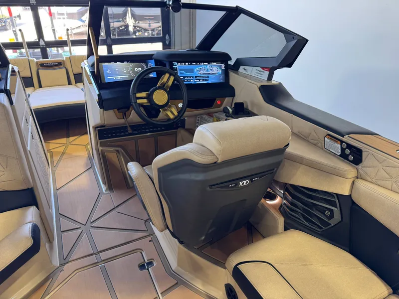 Slide: The Image of Interior of 2025 Nautique Super Air Nautique G23 Paragon boat. - 27